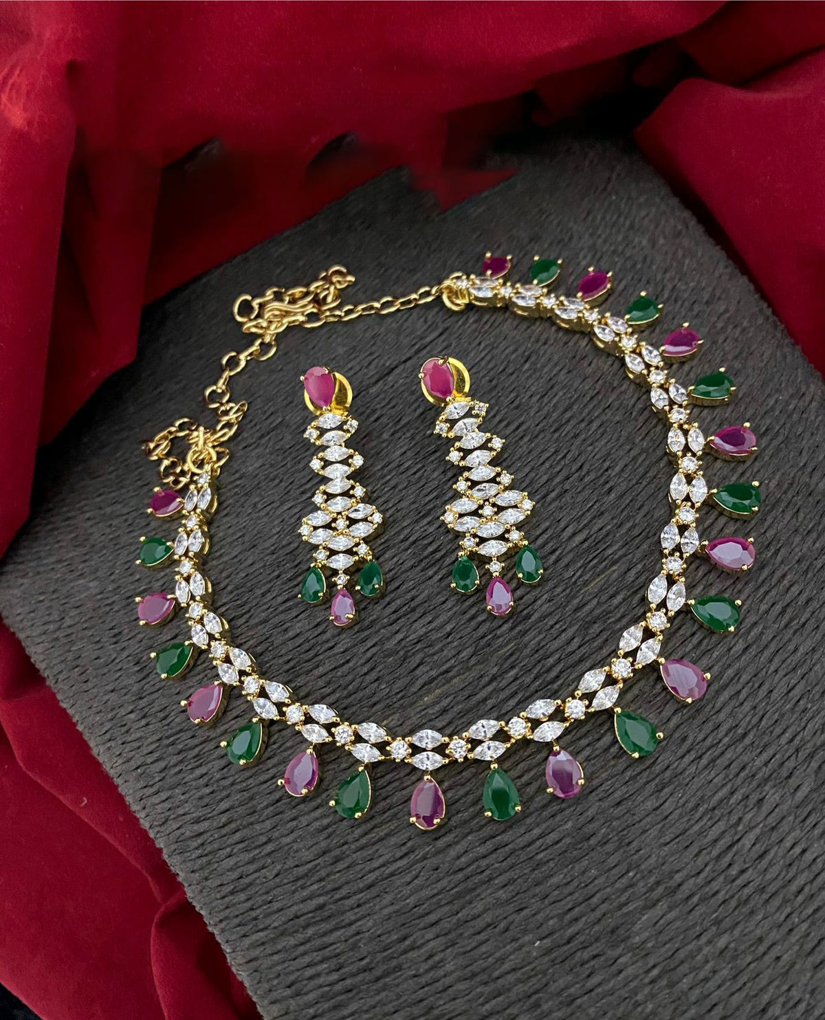 Unique Handmade Necklace Earrings Crafted Just for You with Artistic Precision for Weddings