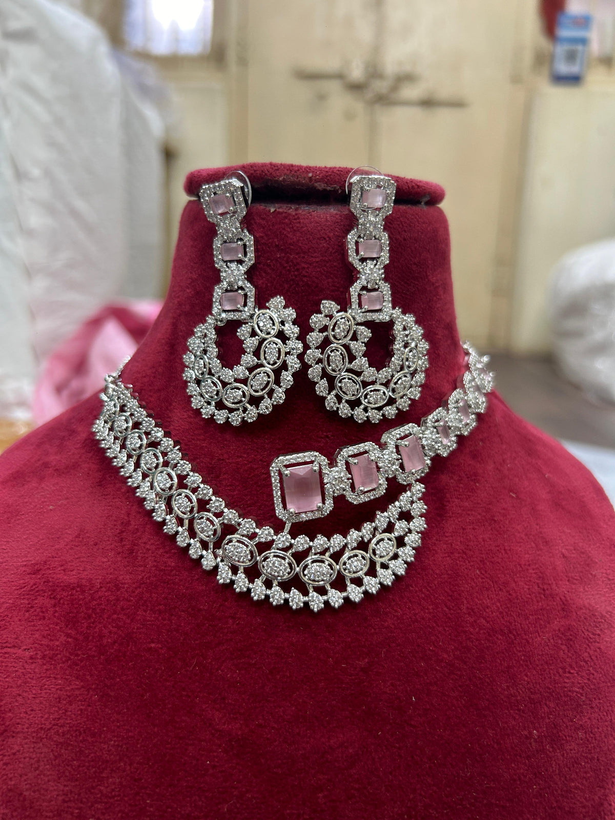 Premium Necklace Earrings SetLuxury Top-Tier Luxury with Exquisite Craftsmanship For women