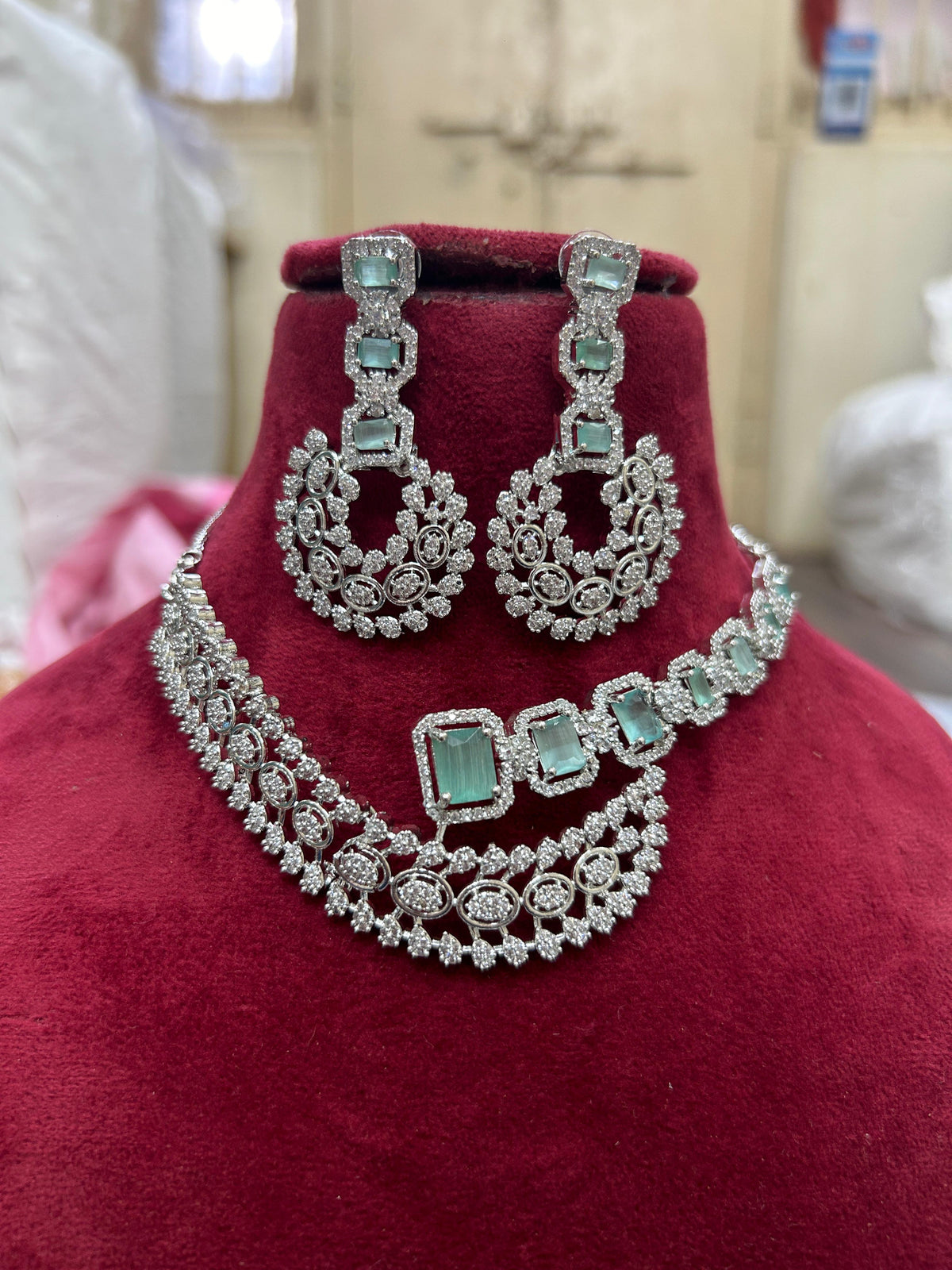 Premium Necklace Earrings SetLuxury Top-Tier Luxury with Exquisite Craftsmanship For women