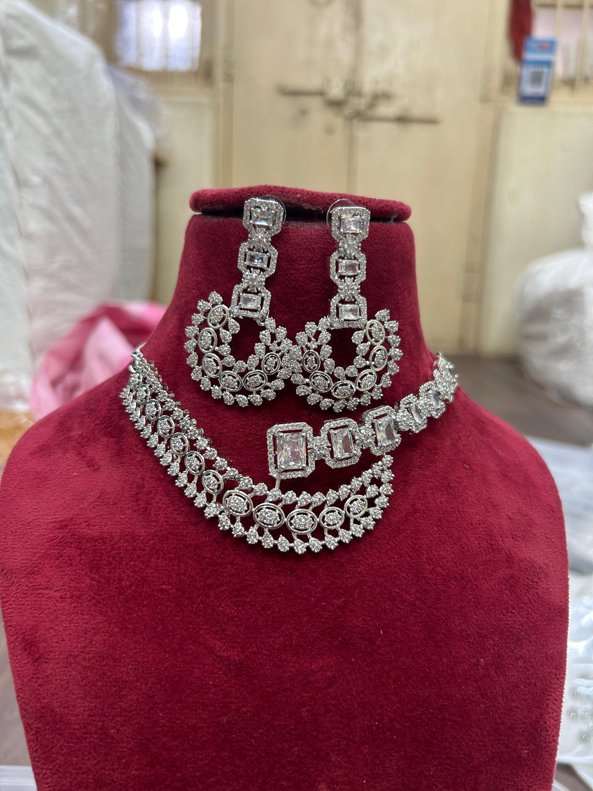 Premium Necklace Earrings SetLuxury Top-Tier Luxury with Exquisite Craftsmanship For women