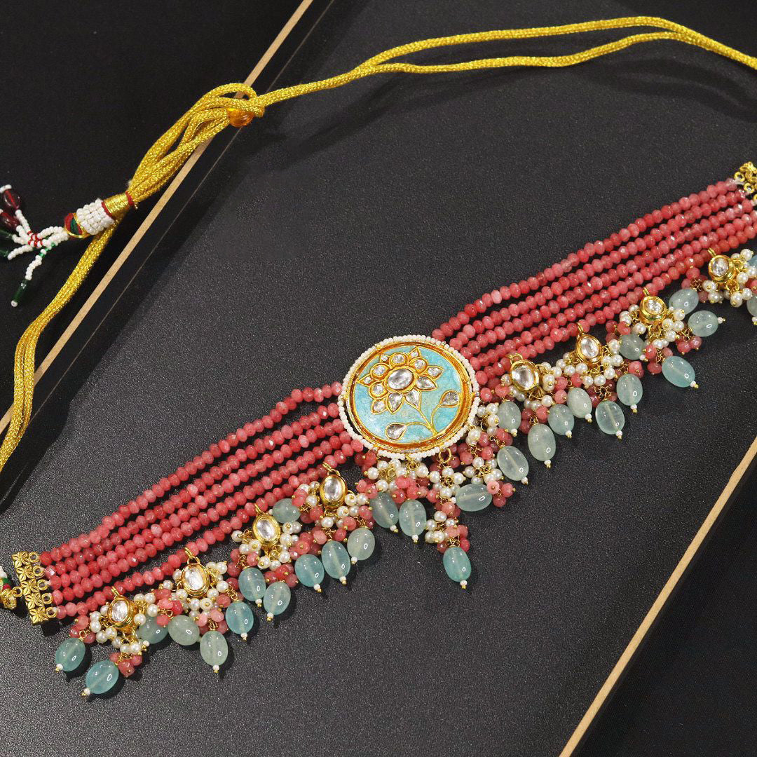 Festival Heritage Necklace Handcrafted with Premium Materials and Ethnic Style for a Unique Touch to Your Jewelry Collection