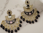 Indian Weddings Pearl Earrings Set, Kundan Earrings, Indian Jewelry, Fine Kundan Earring Indian Earrings, Statement Earrings, Bridal Pearl Kundan