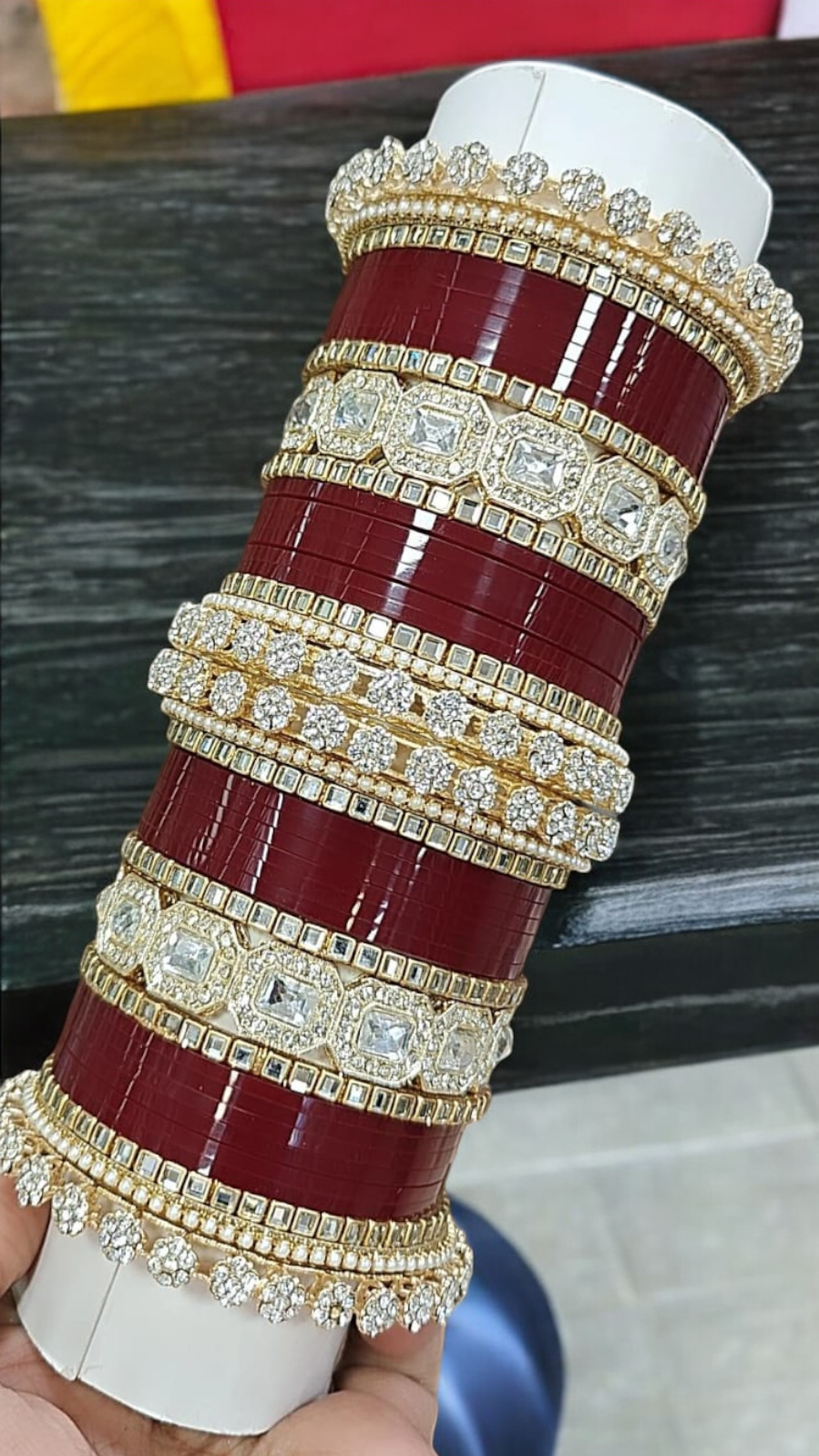 Gold Bangles Punjabi Chudi Set Wedding Chudi Set Wedding Bangles