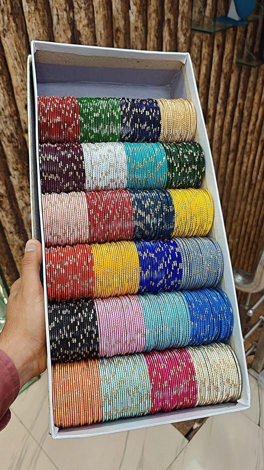 Jumbo Zari Bangles Set Combo Box Indian Bangle Set Pakistani Bangles Traditional Jewelry Gift Box