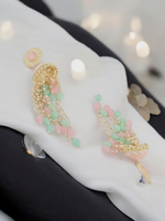 Bollywood Kundan Jhumkas Indian Jewellery, Bridal Earrings, Kundan Set, Jewelry earrings, Weddings Earrings, Bridal Jewelry Set, Pearl Earrings