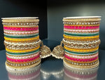 Multi Jhumki Style Bangle Set for Both Hands – Traditional Bridal Jewelry