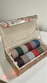 Indian Glass Stone Combo Box | Indian Jewellery | 12 Dozens 12 Colours Combo Glass Bangles Set | Premium Indian Bangles Set for Weddings & Daily Wear