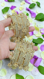 Kashmiri Bangles, Shadow Stone Bangles, Ghungru Bangles, Bridal Bangles Set, Wedding Bangles, Traditional Indian Jewellery