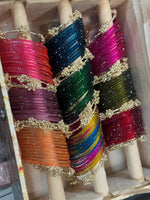 Kashmiri Ghungru Combo Box with Glass Bangles | All-in-One Bridal, Wedding & Festive Traditional Bangle Collection for Women