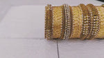 Indian dotted bangles set with Jaali work kada, Indian bangles, Wedding jewelry, festive colorful bangles Daily wear Bangles set (Set of 2)