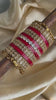 Punjabi Bridal Chuda, Kundan Bridal Chura CZ AD Stone Kada Bridal Chura Set, Wedding Bangles, Punjabi Choora, Traditional Wedding Chooda Set