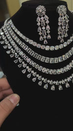 Bridal Jewellery Set – Indian American Diamond CZ Jewellery | Libasaa Indian Bridal Jewellery