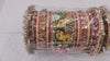 Radha Krishna Rajwadi chuda, Bridal chuda, Dulhan Bridal Art Stones Bangles Set, Jaipur Rajasthani Indian chura, Red Green Chura Set