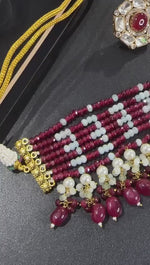 Handcrafted Premium Necklace with Indian Ethnic Bridal Collection Design Combining Tradition with Modern Elegance and Style