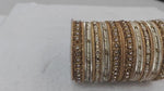 Indian Bangle set , Bridal Bangles, Thread Bangle Set, Stone & Silk Threads Bridal Bangle Set for Women, Indian Bollywood Jewelry for Girls