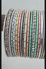 Elegant Pastel Colors Bangles Set, Indian bangles for bride, Wedding Bangles Set, Indian Wedding Jewelry Bangle / Bangle Bracelet, Set of 2