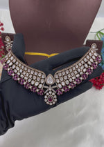 Bridal Kundan Pearl Beaded Jewellery Set | Premium Kundan Polki Indian Necklace Set | Elegant Indian Jewellery