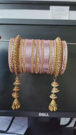 Indian Bangles, Indian Bangle Set, Bridal bangles, Traditional Brass Non Precious Metal Bangle Set For Women & Girls