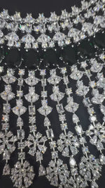 Multi Layer Ethnic Design Bridal Choker Earrings Set