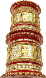 Radha Krishna Bridal Rajasthani Fashion Chura sets Rajputi Chuda Set for Girls / Women - Bridal Bangles Set