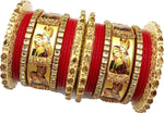 Radha Krishna Bridal Rajasthani Fashion Chura sets Rajputi Chuda Set for Girls / Women - Bridal Bangles Set