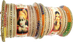 Radha Krishna Bridal Rajasthani Fashion Chura sets Rajputi Chuda Set for Girls / Women - Bridal Bangles Set