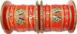 Radha Krishna Bridal Rajasthani Fashion Chura sets Rajputi Chuda Set for Girls / Women - Bridal Bangles Set