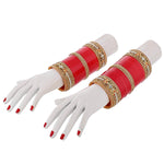 Red Designer Chura Bridal Punjabi Choora Fashion Jewellery Chuda Set