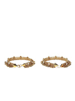 Traditional Gold & Silver Plated Handcrafted Payal/Anklets, Anklets for women, Indian anklet, Gold ankle bracelet pair for women
