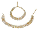 Traditional Gold Plated Crystal Pearl Anklets Payal Jewellery for Women (Gold), Gold anklets pair, Pearl Crystal anklets