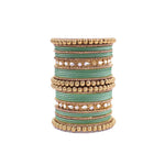 Indian Bangle set, Bridal bangles, Thread Bangles, Traditional Bracelet, Ethnic Bangles, Wedding Eid Navratri Bollywood Choora Set for Women
