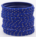 Indian Bangle Set 24 Plain Matte Textured Bangles, Metal Bangles Indian Jewelry / Bangles Bridal Bangles for Women