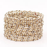Indian Bangles / 12 Thread Stones Bangle Set / Indian Jewelry / Bridal Bangles / Stone Bangles / Bollywood Jewelry / Chudiyan for Women