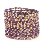 Indian Bangles / 12 Thread Stones Bangle Set / Indian Jewelry / Bridal Bangles / Stone Bangles / Bollywood Jewelry / Chudiyan for Women