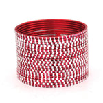 Indian Bangles, 24 Shining Bangles Set with Cutting design, Indian Jewelry, Bridal Bangles for Women, Indian Bangles, Bollywood Jewelry