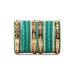 Wine Metal Bangle Set Churiyan Bridal Chudiyan Indian jewelry (Set of 2)