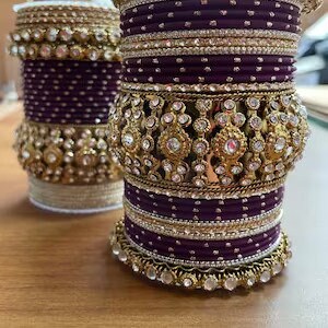 Customize Indian bangles set, Indian bangles, Wedding jewelry, colorful bangles, can be customized in any color