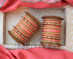 Bridal Bangles Set with Pacheli Kada, Bridal | Wedding Bangles| Colorful | Beautiful | Fashion Bangles | Special Occasions | Eid