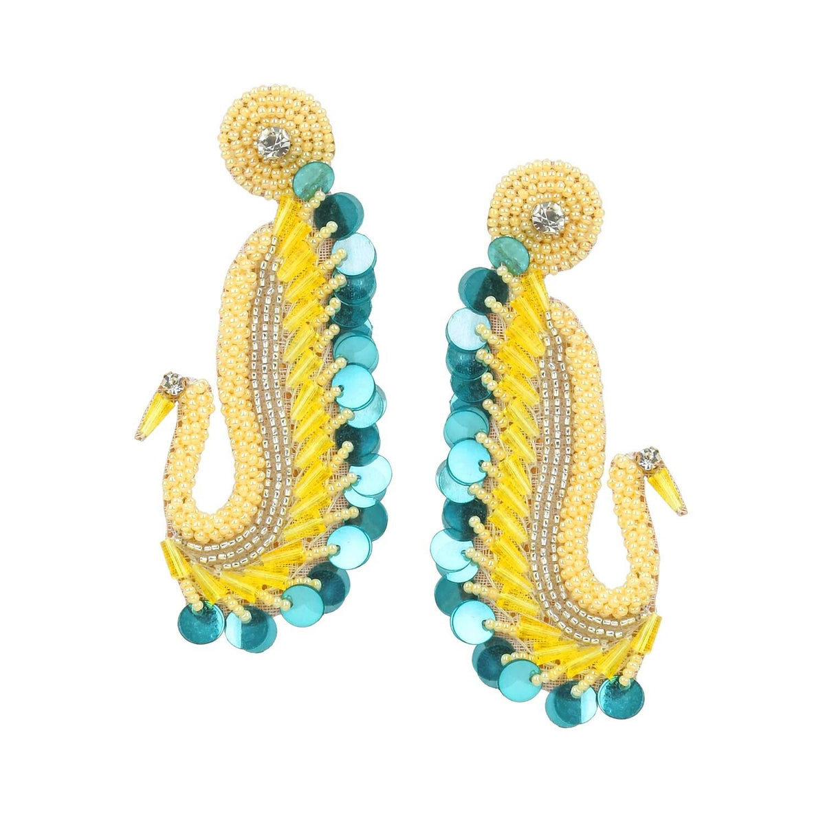Beautiful Peacock Shape Handmade Kundan Earring, Long Earring For Women Indian handmade Jhumka Gift For Her