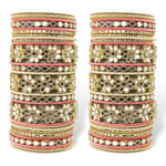 Beautiful Mirror work Silk thread Bangle Set, Wedding Jewelry, Bridesmaid Gift, Indian Wedding Bangle, Silk Thread Bangles with Flower kada
